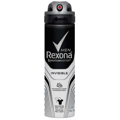 Desodorante Aerosol Rexona Men Invisible 90g 150ml