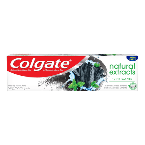 Gel Dental Colgate Natural Extracts Purificante 90g
