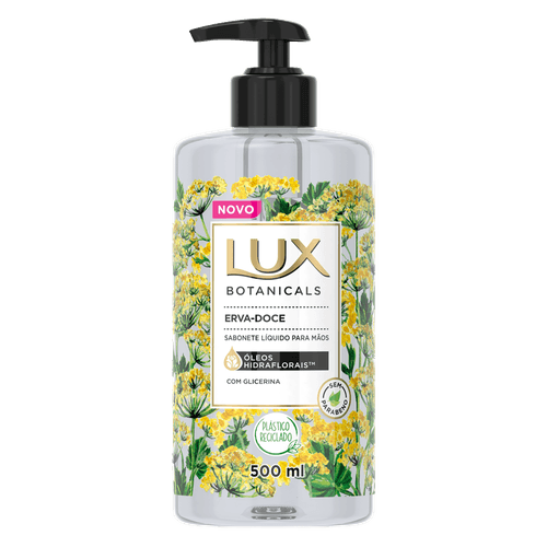 Sabonete Liquido para Mãos Lux Botanicals Erva-Doce 500ml