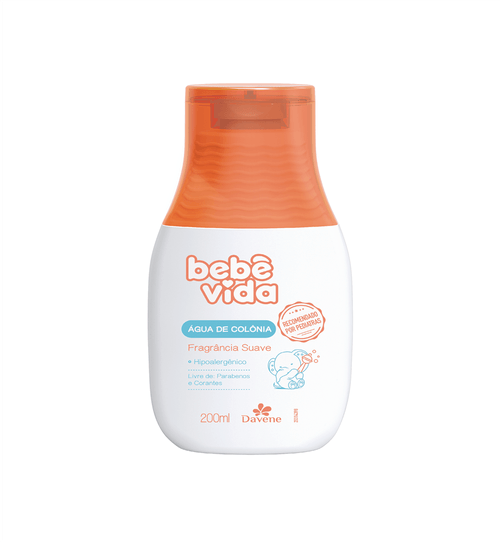 Água de Colônia Bebê Vida 200ml