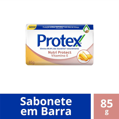 Sabonete Barra Protex Nutri Protect Vitamina E 85g