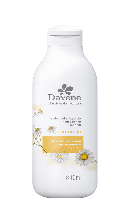 Sabonete Líquido Davene Clássicos da Natureza Camomila 300ml