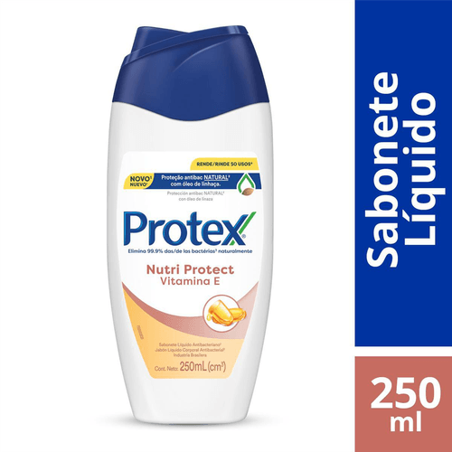Sabonete Líquido Protex Nutri Protect Vitamina E 250ml