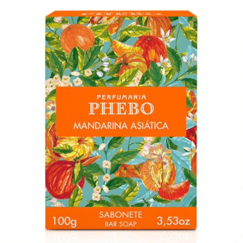 Sabonete em Barra Phebo Mandarina Asiática 100g