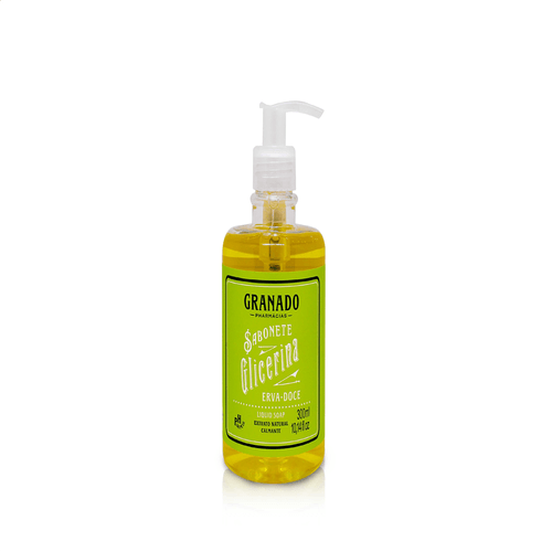 Sabonete Líquido Granado Glicerina Erva Doce 300ml