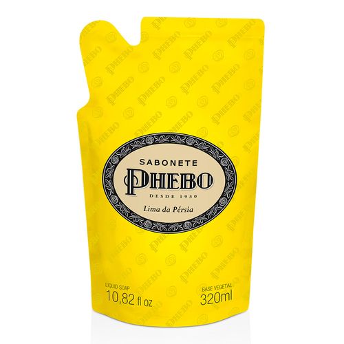 Sabonete Líquido Phebo Lima da Pérsia Refil 320ml