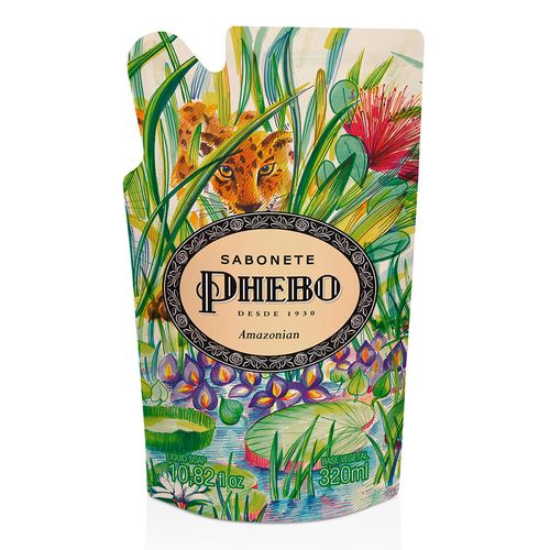 Sabonete Líquido Phebo Amazonian Refil 320ml