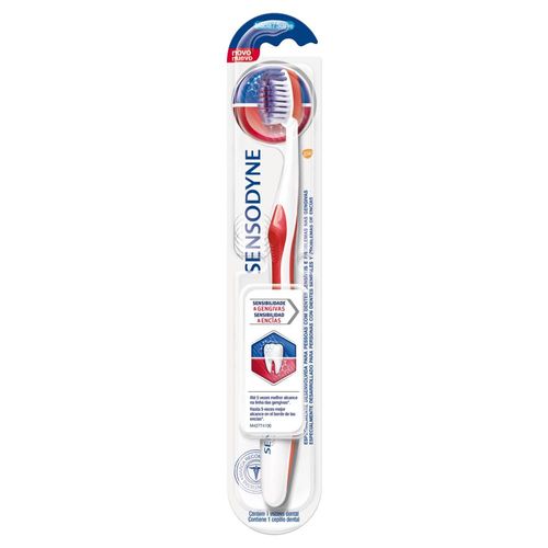 Escova Dental Sensodyne Sensibilidade & Gengivas Macia