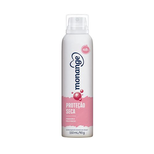Desodorante Aerosol Monange Proteção Seca 150ml