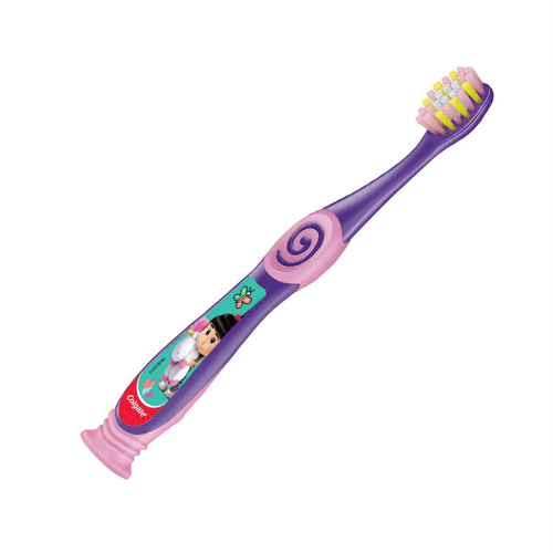 Kit Escova Dental Infantil Colgate Smiles Agnes e Fluffy 2 a 5 Anos com 2 Unidades