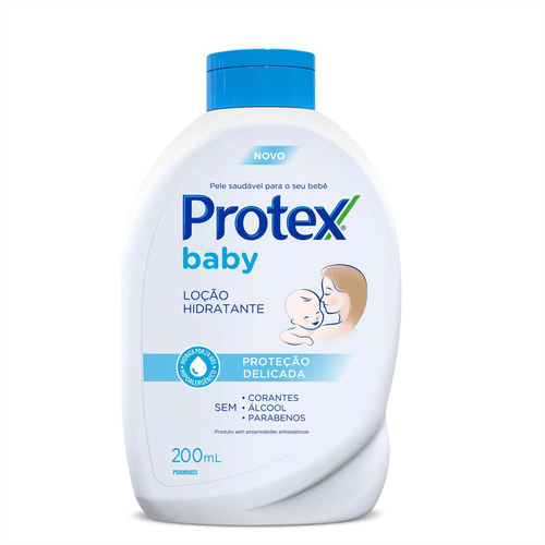 Loção Hidratante Protex Baby Proteção e Cuidado 200ml