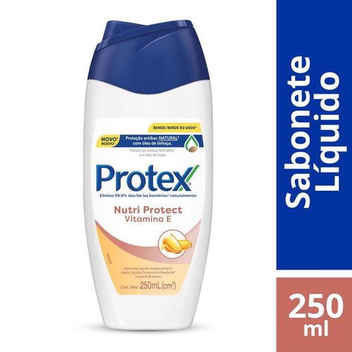 Sabonete Líquido Protex Nutri Protect Vitamina E 250ml