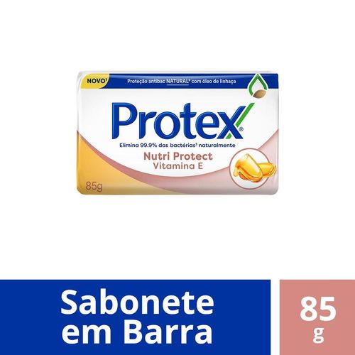 Sabonete Barra Protex Nutri Protect Vitamina E 85g