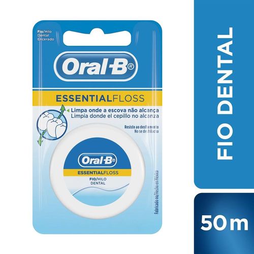 Fio Dental Oral-B Encerado com 50 Metros