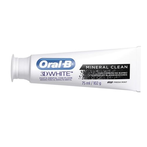 Creme Dental Oral-B 3D Mineral Clean Fresh Mint 102g