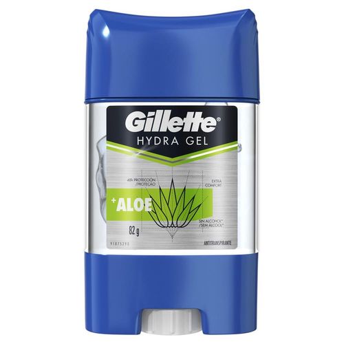 Desodorante Gel Gillette Hydra Gel Aloe 82g