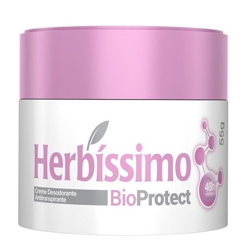 Desodorante Creme Herbíssimo Bio Protect Hibisco 55g