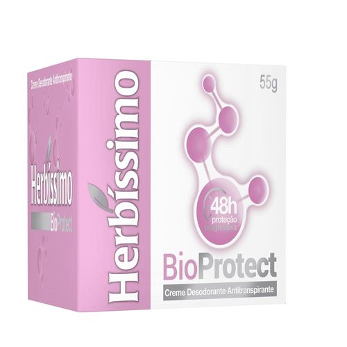 Desodorante Creme Herbíssimo Bio Protect Hibisco 55g