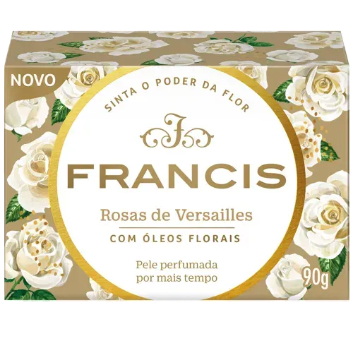 Sabonete Barra Francis Rosas de Versailles 90g
