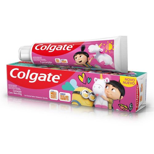 Gel Dental Colgate Smiles Kids Agnes e Fluffy 60g