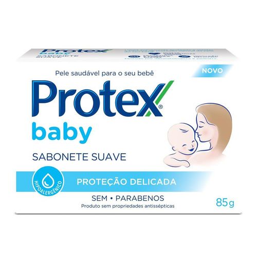 Sabonete Barra Protex Baby Proteção Delicada 85g