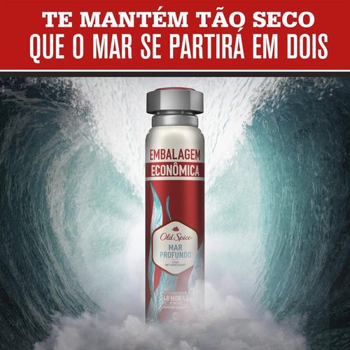 Desodorante Aerosol Old Spice Mar Profundo 124g