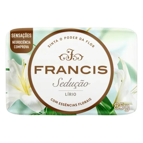 Sabonete Barra Francis Sedução Lírio 85g