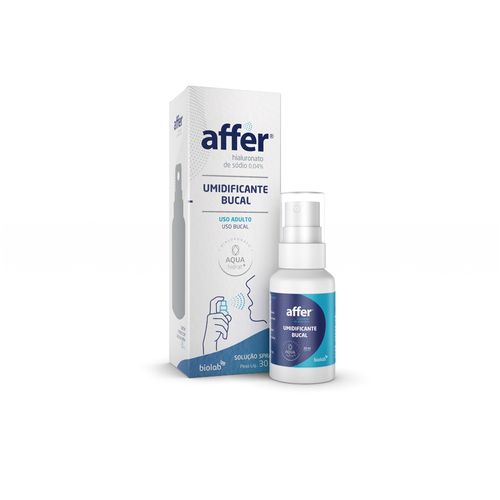 Umidificante Bucal Spray Affer 30ml