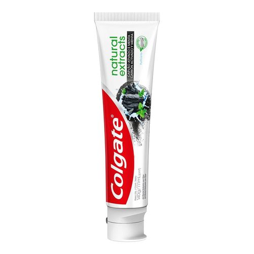 Gel Dental Colgate Natural Extracts Carvão Ativado e Menta 90g