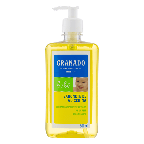 Sabonete Líquido Granado Bebê Glicerina 500ml
