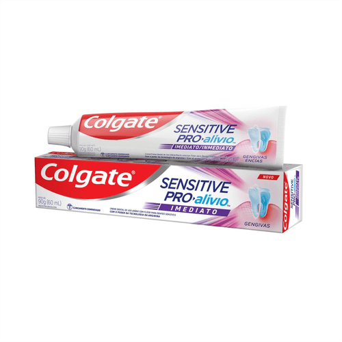 Creme Dental Colgate Sensitive Pró Alivio Imediato Gengiva 90g