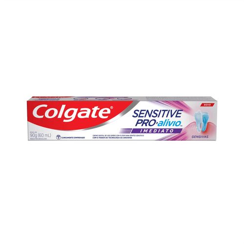 Creme Dental Colgate Sensitive Pró Alivio Imediato Gengiva 90g