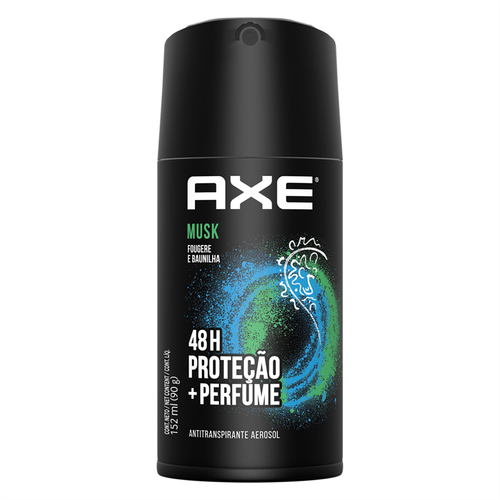 Desodorante Aerosol Axe da AP Musk 89g/152ml