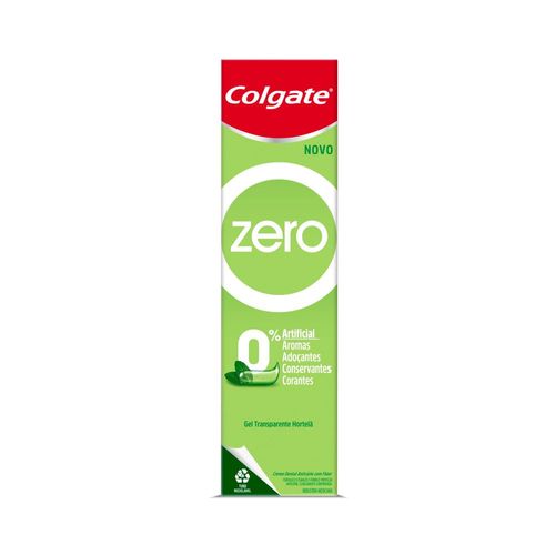 Gel Dental Colgate Zero Adulto Spearmint 90g
