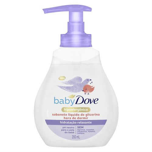 Sabonete Líquido Dove Baby Hidratação Hora de Dormir 200ml