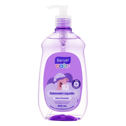 Sabonete Líquido Baruel Baby Sono Tranquilo 400ml