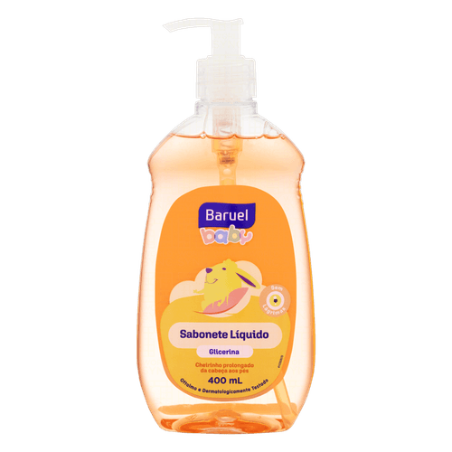 Sabonete Líquido Baruel Baby Glicerina 400ml