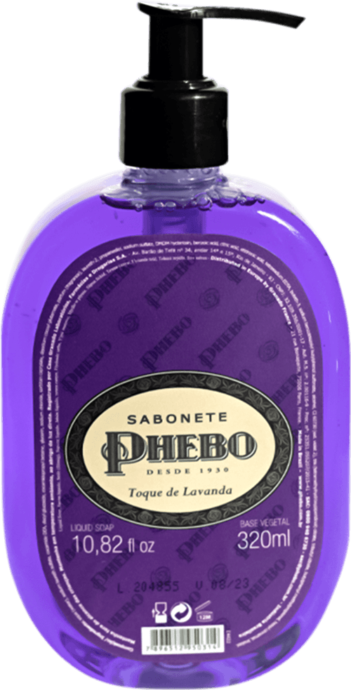 Sabonete Líquido Phebo Lavanda 320ml