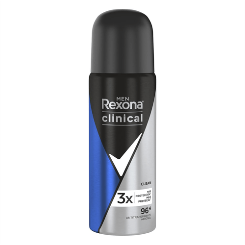 Desodorante Aerosol Rexona Men Clinical Clean 55ml