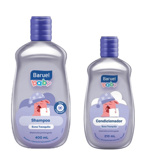 Kit Shampoo 400ml + Condicionador 210ml Sono Tranquilo Baruel
