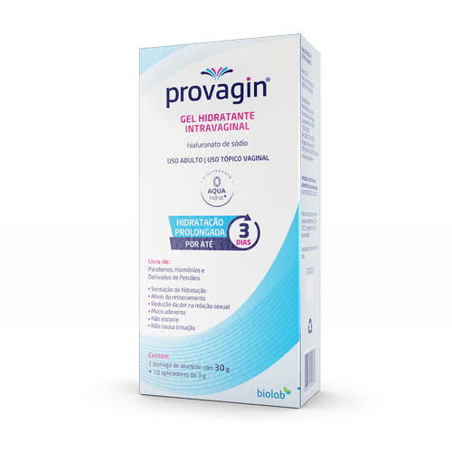 Provagin Gel 30G com 10 Aplicadores