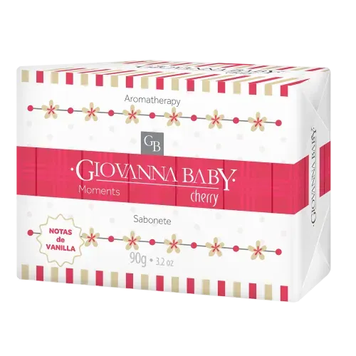 Sabonete Barra Giovanna Baby Moments Cherry 90g