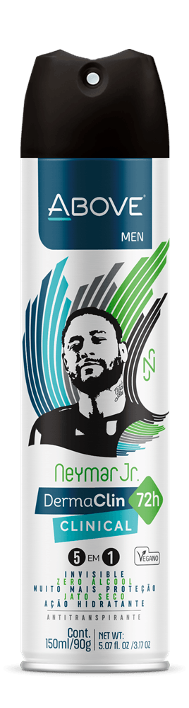 Desodorante Above Dermaclin Neymar JR Men 72h 90g