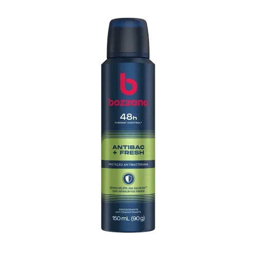 Desodorante Aerosol Bozzano Antibac+ Fresh 48h150ml