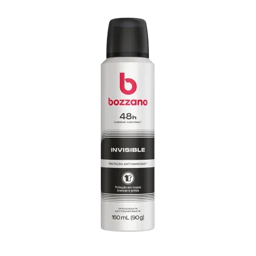 Desodorante Aerosol Bozzano thermo control invisible 90g