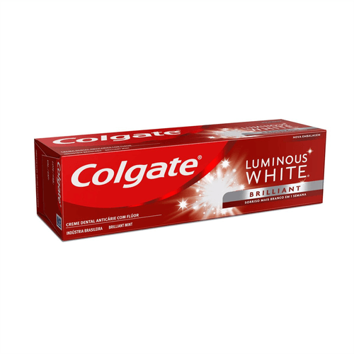 Creme Dental Colgate Luminous White Brilliant Mint com 70g