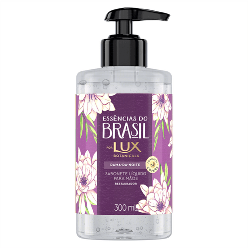 Sabonete Liquido Lux Botanicals Mãos Dama Da Noite 300ml