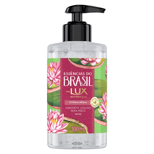 Sabonete Liquido Lux Botanicals Mãos Vitória Régia  300ml