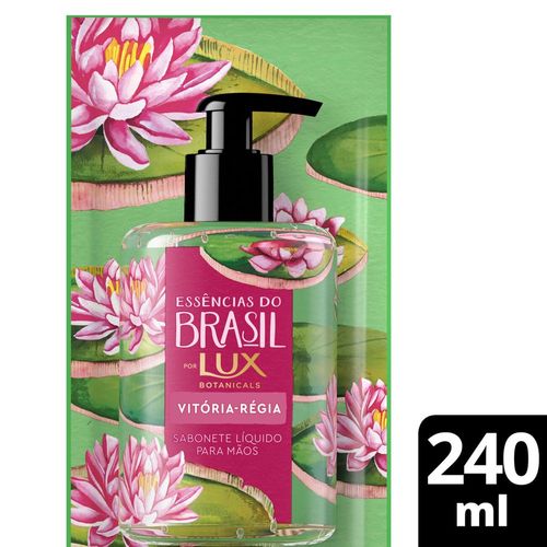 Sabonete Liquido Lux Botanicals Vitória Régia Refil 300ml