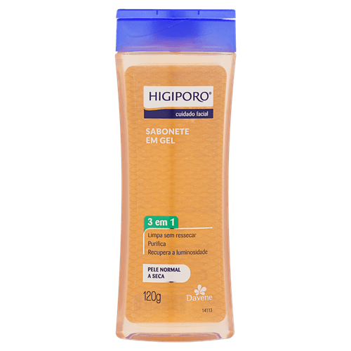 Sabonete em Gel Higiporo Pele Normal a Seca 120ml